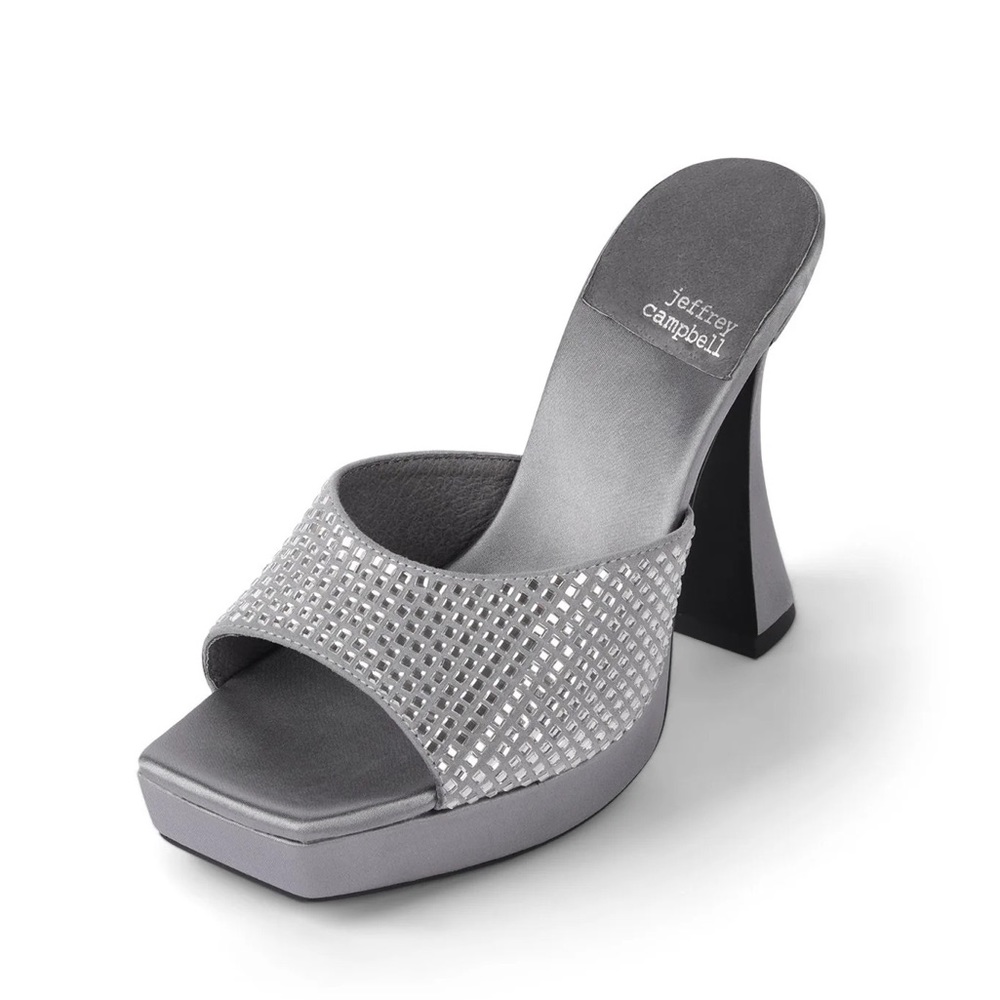 Jeffery Campbell Hollywood Flare Heel Sandal